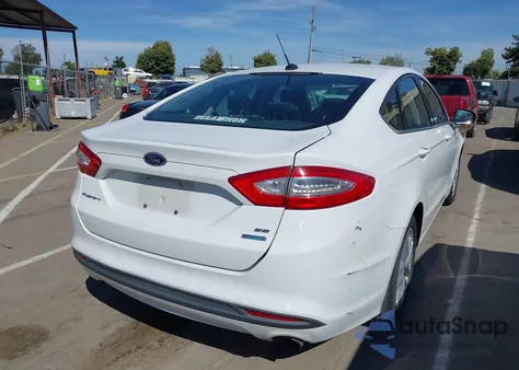 2014 Ford Fusion Se from USA, damaged, VIN 3FA6P0HD1ER164772